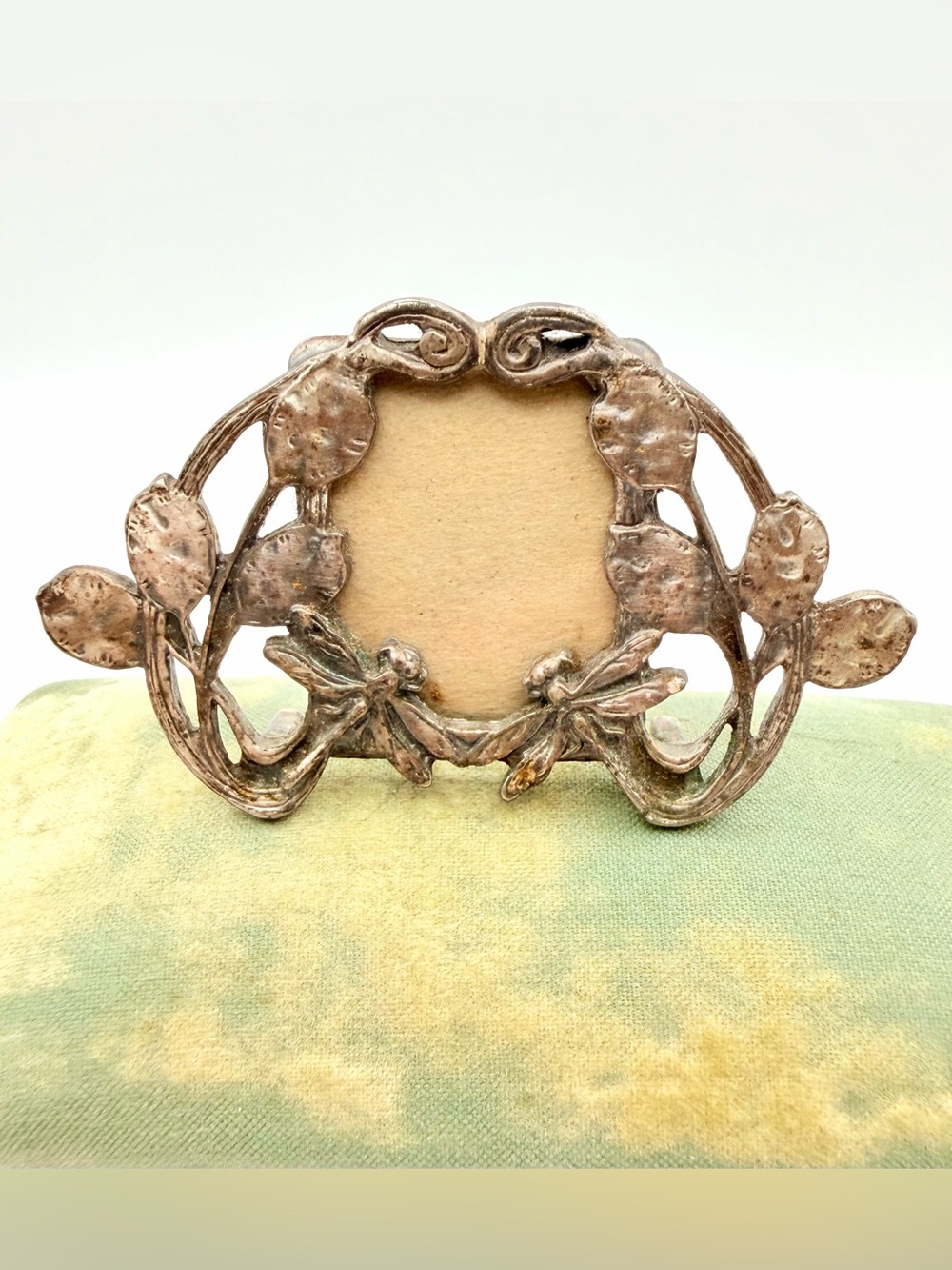Vintage 90s Linco Art Nouveau-style Mini Dragan Fly Picture Frame